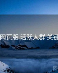 电鸽网页版 活跃人群 关键节点