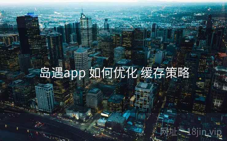岛遇app 如何优化 缓存策略