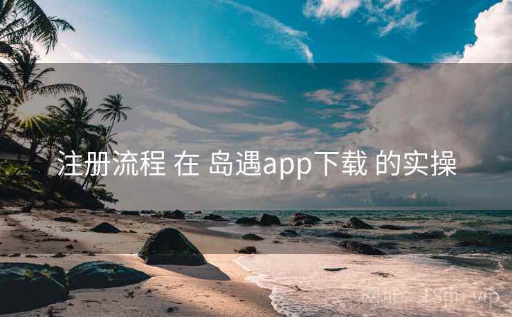 注册流程 在 岛遇app下载 的实操