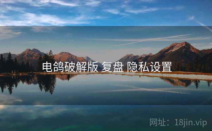 电鸽破解版 复盘 隐私设置 电鸽破解版 复盘 隐私设置